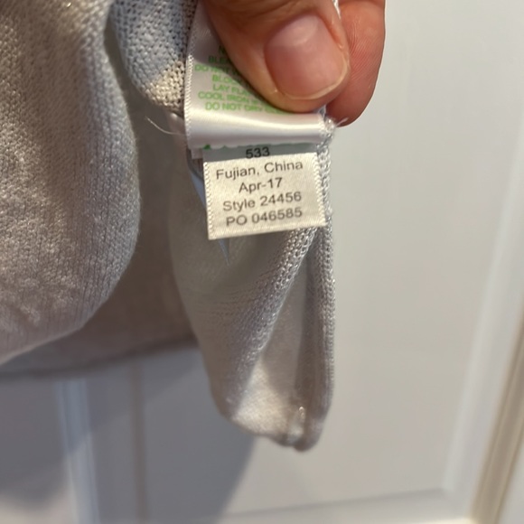 Lilly Pulitzer Silver Linen Blend Patti
Sweater Tank Top - Picture 6 of 11
